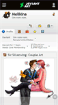 Mobile Screenshot of melikina.deviantart.com