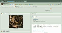 Desktop Screenshot of loztvampir3.deviantart.com