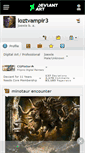 Mobile Screenshot of loztvampir3.deviantart.com