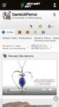 Mobile Screenshot of danielapierce.deviantart.com