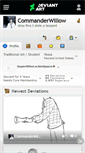 Mobile Screenshot of commanderwillow.deviantart.com