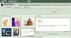 Desktop Screenshot of floatthefloatzel.deviantart.com