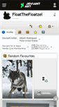 Mobile Screenshot of floatthefloatzel.deviantart.com