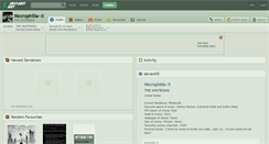 Desktop Screenshot of necrophilia--x.deviantart.com