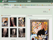 Tablet Screenshot of nsanenl.deviantart.com