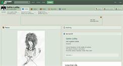 Desktop Screenshot of gothic-lollita.deviantart.com