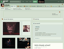 Tablet Screenshot of mtbzsb.deviantart.com