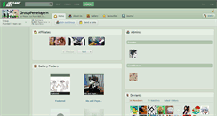 Desktop Screenshot of grouppenelope.deviantart.com