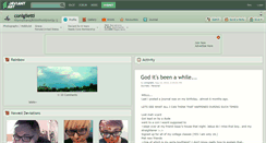 Desktop Screenshot of coniglietti.deviantart.com