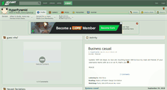Desktop Screenshot of hyperpyramid.deviantart.com