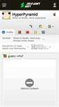 Mobile Screenshot of hyperpyramid.deviantart.com