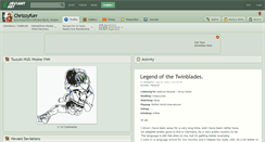 Desktop Screenshot of chrizzyfurr.deviantart.com