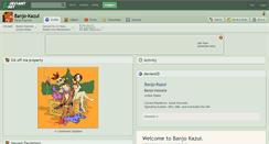 Desktop Screenshot of banjo-kazui.deviantart.com