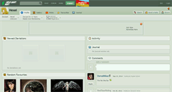 Desktop Screenshot of hexei.deviantart.com