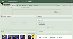 Desktop Screenshot of kamire-san.deviantart.com