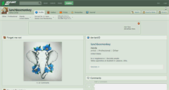 Desktop Screenshot of lunchboxmonkey.deviantart.com