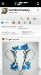 Mobile Screenshot of lunchboxmonkey.deviantart.com