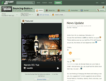 Tablet Screenshot of bouncing-brains.deviantart.com