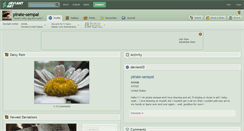 Desktop Screenshot of pirate-sempai.deviantart.com