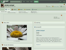 Tablet Screenshot of pirate-sempai.deviantart.com