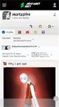 Mobile Screenshot of mortzzi94.deviantart.com