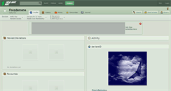 Desktop Screenshot of foxzdemona.deviantart.com