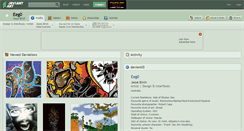 Desktop Screenshot of eeg0.deviantart.com