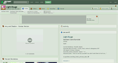 Desktop Screenshot of light-rouge.deviantart.com