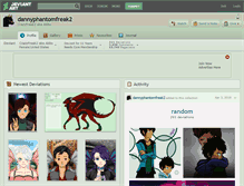 Tablet Screenshot of dannyphantomfreak2.deviantart.com