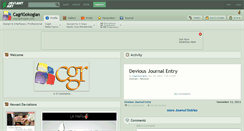 Desktop Screenshot of cagrigokoglan.deviantart.com