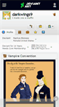 Mobile Screenshot of darkwings9.deviantart.com