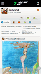 Mobile Screenshot of jazwind.deviantart.com
