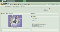 Desktop Screenshot of philby4000.deviantart.com