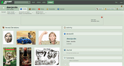 Desktop Screenshot of deanjacobs.deviantart.com