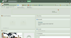 Desktop Screenshot of furryone.deviantart.com
