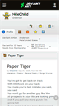 Mobile Screenshot of nilechild.deviantart.com