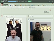 Tablet Screenshot of cogink.deviantart.com