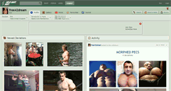 Desktop Screenshot of free42dream.deviantart.com