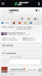 Mobile Screenshot of labbess.deviantart.com