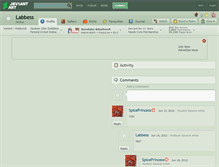 Tablet Screenshot of labbess.deviantart.com