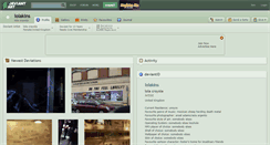 Desktop Screenshot of lolakins.deviantart.com