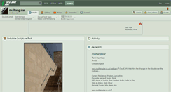 Desktop Screenshot of multangular.deviantart.com