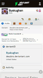 Mobile Screenshot of byakughan.deviantart.com