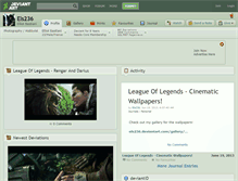 Tablet Screenshot of els236.deviantart.com