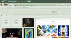 Desktop Screenshot of dbzfan7.deviantart.com