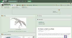 Desktop Screenshot of bubblelum.deviantart.com