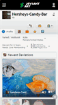 Mobile Screenshot of hersheys-candy-bar.deviantart.com