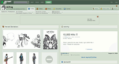 Desktop Screenshot of mcfrog.deviantart.com