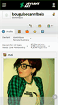 Mobile Screenshot of bouguisecannibals.deviantart.com
