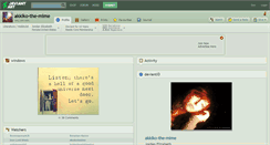 Desktop Screenshot of akkiko-the-mime.deviantart.com